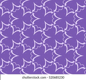 abstract geometric seamless pattern. vector. purple
