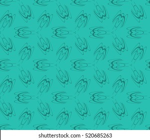 abstract geometric seamless pattern. vector. blue