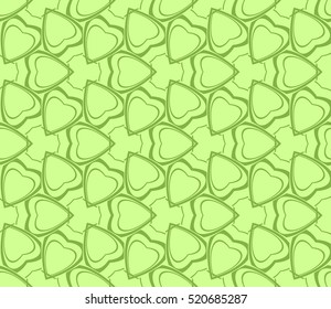 abstract geometric seamless pattern. vector. green