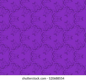 abstract geometric seamless pattern. vector. purple