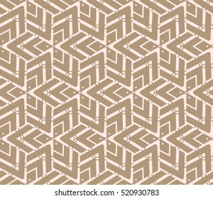 abstract geometric seamless pattern. vector. beige