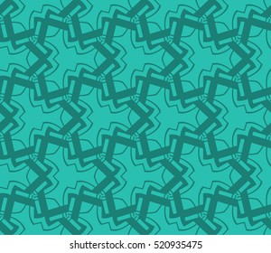 abstract geometric seamless pattern. vector. blue
