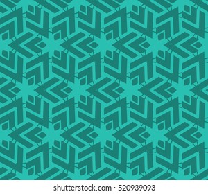 abstract geometric seamless pattern. vector. blue