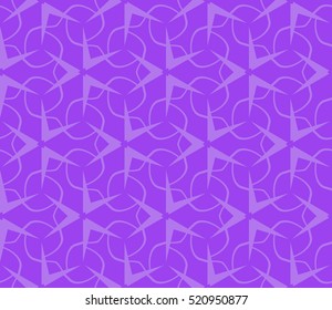 abstract geometric seamless pattern. vector. purple