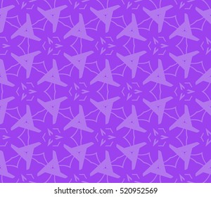abstract geometric seamless pattern. vector. purple