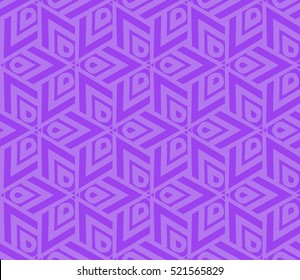 abstract geometric seamless pattern. vector. purple