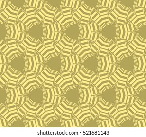 abstract geometric seamless pattern. vector. yellow
