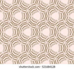 abstract geometric seamless pattern. vector. beige