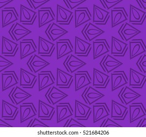 abstract geometric seamless pattern. vector. purple