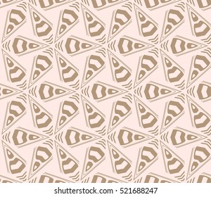 abstract geometric seamless pattern. vector. beige
