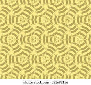 abstract geometric seamless pattern. vector. yellow