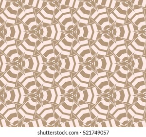 abstract geometric seamless pattern. vector. beige