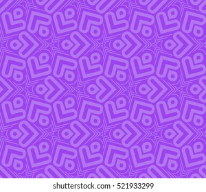 abstract geometric seamless pattern. vector. purple