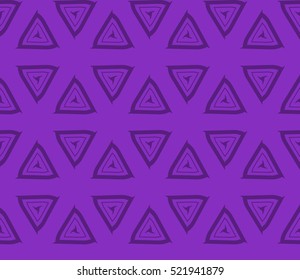 abstract geometric seamless pattern. vector. purple