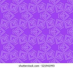 abstract geometric seamless pattern. vector. purple