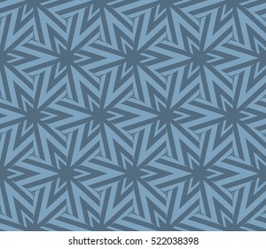 abstract geometric seamless pattern. vector. blue