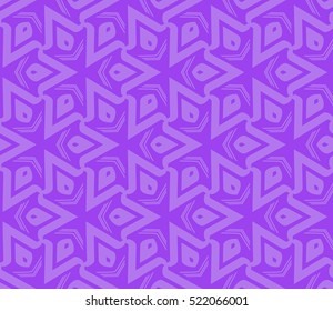abstract geometric seamless pattern. vector. purple