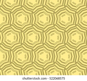 abstract geometric seamless pattern. vector. yellow