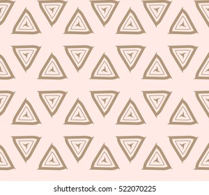 abstract geometric seamless pattern. vector. beige