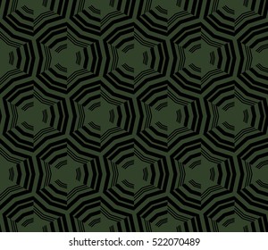 abstract geometric seamless pattern. vector. green