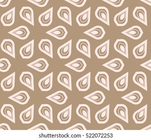 abstract geometric seamless pattern. vector. beige