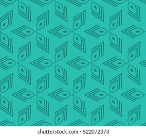 abstract geometric seamless pattern. vector. blue