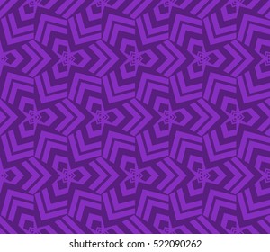 abstract geometric seamless pattern. vector. purple
