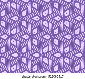 abstract geometric seamless pattern. vector. purple