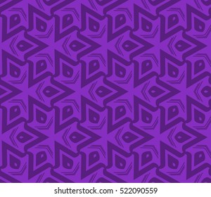 abstract geometric seamless pattern. vector. purple