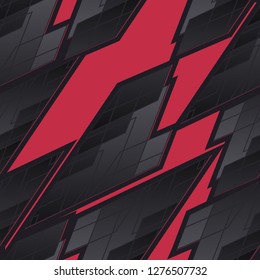 Abstract geometric seamless pattern with vertical fading lines, tracks, halftone stripes. Extreme sport style illustration. Trendy Urban colorful backdrop. Camouflage Army Military Pattern Art Print 