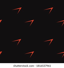 Abstract geometric seamless pattern with vertical fading lines, tracks, halftone stripes. Extreme sport style illustration. Trendy Urban colorful backdrop. Grunge, neon texture pattern.