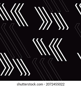 Abstract geometric seamless pattern with vertical fading lines, tracks, halftone stripes. Extreme sport style illustration. Trendy Urban colorful backdrop. Grunge, neon texture pattern.