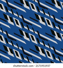 Abstract geometric seamless pattern with vertical fading lines, tracks, halftone stripes. Extreme sport style illustration. Trendy Urban colorful backdrop. Grunge, neon texture pattern.