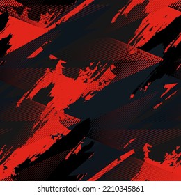 Abstract geometric seamless pattern with vertical fading lines, tracks, halftone stripes. Extreme sport style illustration. Trendy Urban colorful backdrop. Grunge, neon texture pattern.