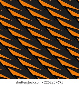 Abstract geometric seamless pattern with vertical fading lines, tracks, halftone stripes. Extreme sport style illustration. Trendy Urban colorful backdrop. Grunge, neon texture pattern.