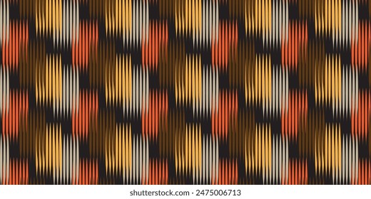 Abstract geometric seamless pattern with vertical halftone lines, tracks, stripes. Extreme sport style illustration, hipster fashion design, urban art.