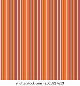 Abstract geometric seamless pattern with vertical stripes. Classic ornament vector background. Print for interior design and fabric. Groovy wallpaper in vintage and retro style.