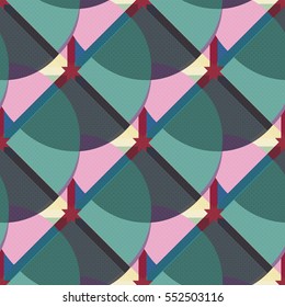 abstract geometric seamless pattern for your design