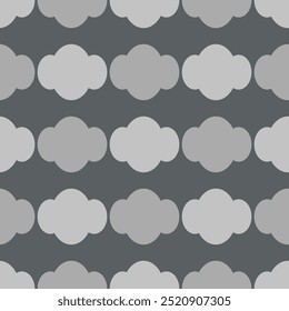 Abstract Geometric Seamless Patterns Grey Tone