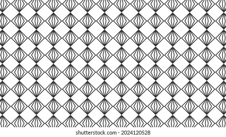 Abstract Geometric seamless patterns. Modern style texture. Repeating geometric tiles with striped triangles in square.