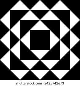 Abstract geometric seamless. Perfect for printing on fabric, paper, or ceramic tiled