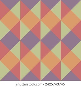 Abstracto geométrico sin costuras. Perfecto para imprimir en tela, papel o azulejos de cerámica