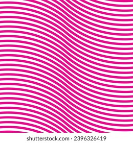 abstract geometric seamless pink wave line pattern.