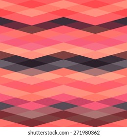 Abstract geometric seamless retro background