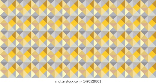 Abstract geometric seamless Surface design pattern. colorful vector with triangles and shape. Can use for print, template, fabric, presentation, textile, banner, poster, wallpaper, poster, card