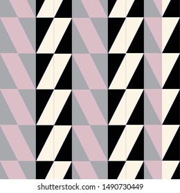 Abstract geometric seamless Surface design pattern. colorful vector with triangles and shape. Can use for print, template, fabric, presentation, textile, banner, poster, wallpaper, poster, card