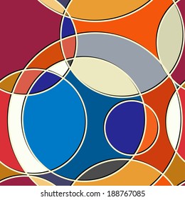 Abstract geometric seamless texture