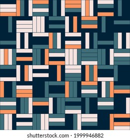Abstract geometric seamless texture background. Vector illustration