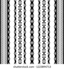 abstract geometric seamless vector pattern