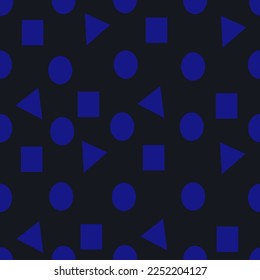 ABSTRACT GEOMETRIC SEAMLESS VECTOR PATTERN